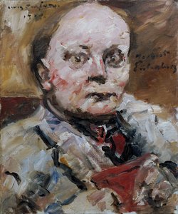 Portret poety Herberta Eulenberga, 1924. autorstwa Lovis Corinth