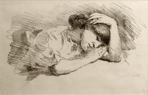 Spanie autorstwa Lovis Corinth