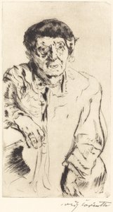 teściowa autorstwa Lovis Corinth