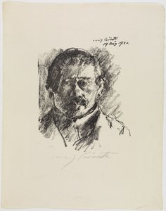 Autoportret, 19 marca 1920 r. autorstwa Lovis Corinth