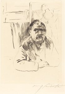 Autoportret w futrze, 1913. autorstwa Lovis Corinth