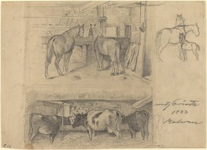Stodoła autorstwa Lovis Corinth