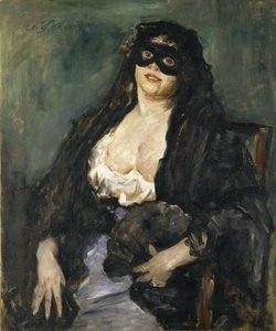 Czarna Maska autorstwa Lovis Corinth