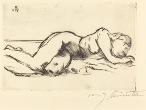 Akt kobiecy autorstwa Lovis Corinth