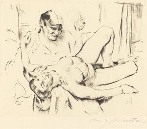 proroctwo autorstwa Lovis Corinth