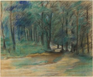 Leśna ścieżka autorstwa Lovis Corinth