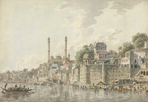 Brama starego fortu, Benares autorstwa Lt. John Ritso