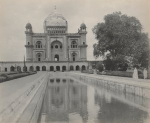 Grobowiec Saftar Jung, Delhi, ok. 1890 r. (odbitka platynowa)