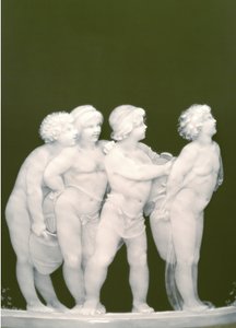 Fragment pary wazonów „Les alteres y les frileux”