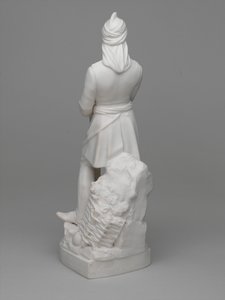 Statuetka Parian ware porucznika (później majora) Williama Hodsona