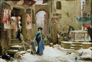 Wilk z Gubbio, 1877.