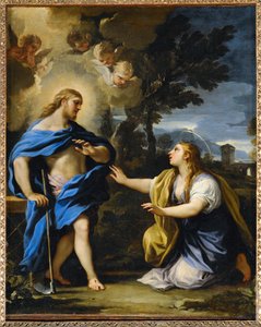 Noli me tangere. Chrystus spotyka Marię Magdalenę po zmartwychwstaniu ...