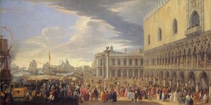 Przybycie hrabiego Manchesteru do Wenecji, 1707-1710.