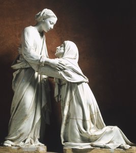 Włochy, Pistoia, kościół San Giovanni Fuor Civitas, Nawiedzenie, Luca della Robbia (ok. 1400-1482)