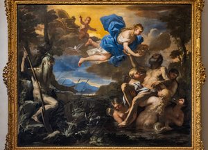 Eneasz unieśmiertelniony przez Wenus, druga połowa XVII wieku (olej na płótnie) autorstwa Luca Giordano