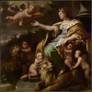 Alegoria wielkoduszności autorstwa Luca Giordano