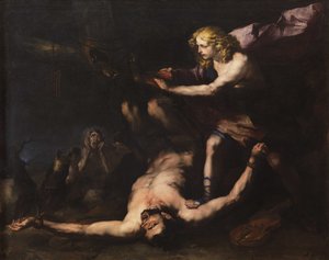 Apollo i Marsjasz, ok. 1660. autorstwa Luca Giordano