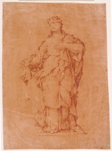 duński: Maria Magdalena, według posągu Algardiego w S. Silvestro al Quirinale autorstwa Luca Giordano