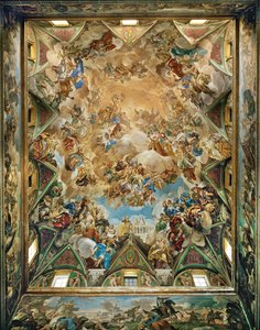 Triumf Habsburgów autorstwa Luca Giordano