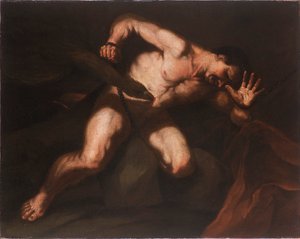 Prometeusz, XVII wiek. autorstwa Luca Giordano