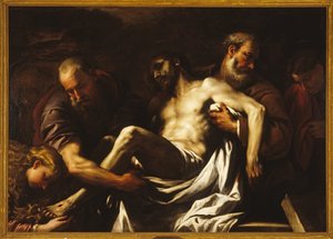 Pochówek Chrystusa autorstwa Luca Giordano