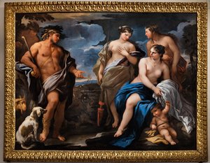 Sąd Paryski, druga połowa XVII wieku (olej na płótnie) autorstwa Luca Giordano