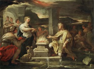 Nieznany obraz autorstwa Luca Giordano