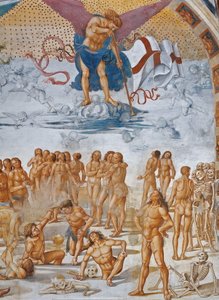 Zmartwychwstanie ciała
 szczegół autorstwa Luca Signorelli