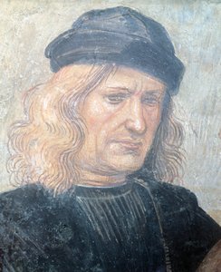 Autoportret Luca Signorelli (ca 1445-1523), świeży autorstwa Luca Signorelli