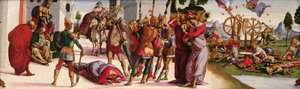 Męczeństwo św. Katarzyny Aleksandryjskiej, ok.1498 autorstwa Luca Signorelli