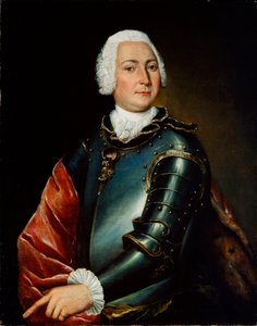 Portret hrabiego Ernsta Christopha von Manteuffel, XVIII wiek