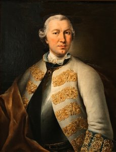 Portret hrabiego Karla von Sievers 1710-1774, 1755.