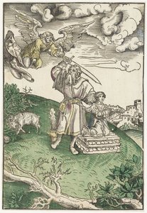 Abraham składa w ofierze swojego syna Izaaka