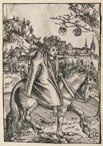 Chłopiec na koniu autorstwa Lucas Cranach