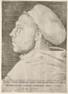 Marcin Luther autorstwa Lucas Cranach