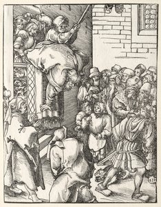 Męczeństwo św. Jakuba Mniejszego autorstwa Lucas Cranach