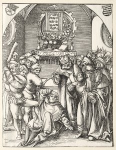 Męczeństwo św. Judasza Tadeusza autorstwa Lucas Cranach