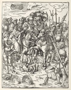 Męczeństwo św. Mateusza autorstwa Lucas Cranach