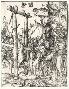 Męczeństwo św. Symeona autorstwa Lucas Cranach