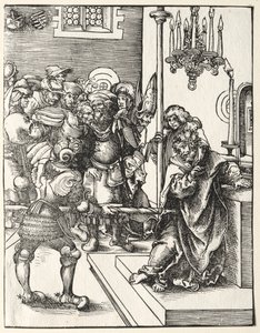 Męczeństwo św. Tomasza autorstwa Lucas Cranach
