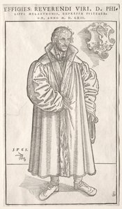 Filip Melanchton autorstwa Lucas Cranach