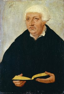 Portret Johannesa Bugenhagena autorstwa Lucas Cranach
