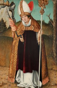 Św. Erasmus autorstwa Lucas Cranach d. Ä.