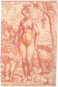 Wenus i Kupidyn autorstwa Lucas Cranach d.Æ.