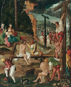 Przed ukrzyżowaniem Chrystusa (Chrystus w cierpieniu) autorstwa Lucas Cranach d. Ä.