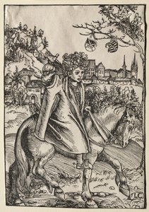 Chłopiec na koniu, 1506. autorstwa Lucas Cranach the Elder