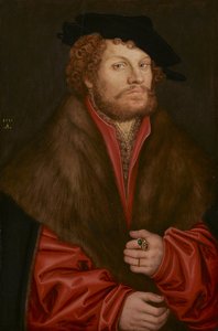 Portret Moritza Büchner autorstwa Lucas Cranach the Elder