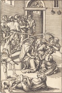 Chrystus ukoronowany cierniem autorstwa Lucas Cranach the Elder