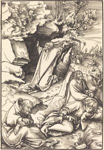 Chrystus na Górze Oliwnej autorstwa Lucas Cranach the Elder