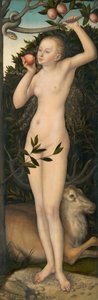 Ewa, 153337. autorstwa Lucas Cranach the Elder